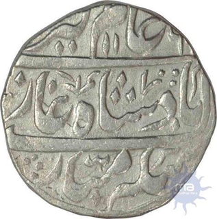 Silver Rupee of  Muradabad  mint in the name of Alamgir II.