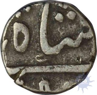 Silver Half Rupee of Imtya-ud-daula of Broach of East India company.