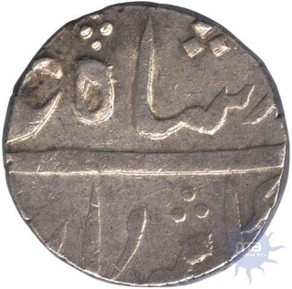 Silver Rupee Coin OF Imtya -Ud-Daula    in the name of Shah Alam II broach mint.