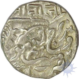 Silver rupee of jodhpur of Jaswant singh with the name of Queen "Victoria".