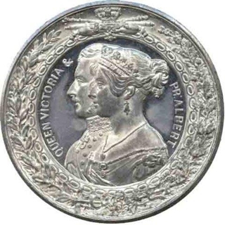 White Metal Medal of 1851.