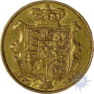 Gold Sovereign 1832 of United Kingdom of William IV. 