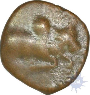 Copper Coin of Kalachuries of Mahishmati of Krishnaraj.