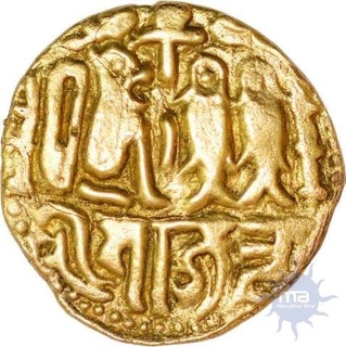 Gold Coin of Rajendra Chola of Chola Empire.