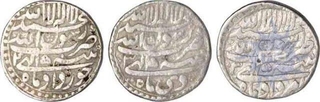 Silver Rupee of Shah Jahan of patan.