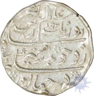 Silver Rupee of Aurangzeb Alamgir of Sura Mint..