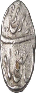 Silver half rupee of Farruklksiyar of surat mint.