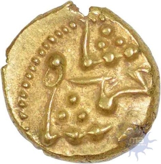 Gold Pagoda of Muhammad Shah of Guti Mint.