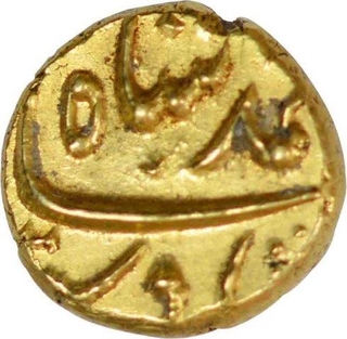 Gold Pagoda of Muhammad shah of Imtiyazgarh Mint.