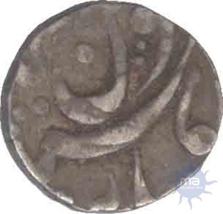 Silver One Eight Rupee of Bikanir  Dungar Singh of Victoria Queen.