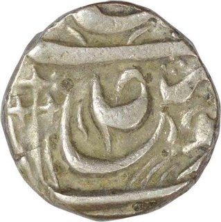 Silver Rupee of Patiala of Karam singh.