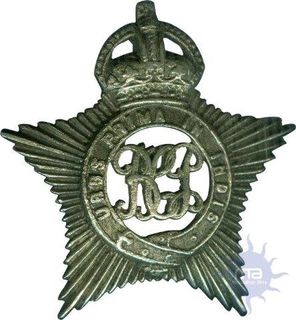 Copper Badge of British India.