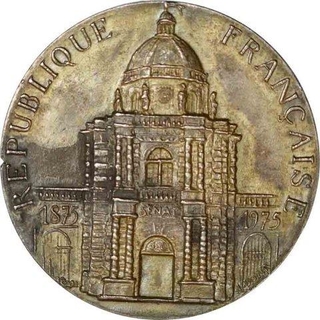 Silver Medal of 100 Years of Senet Building of France in 1975.