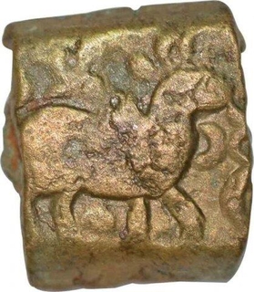 Punch Marked Copper Coin of Ancient Pre Ujjaini.