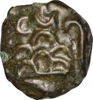 Copper Coin of Karshapana Coin of Nevesa Region of Maurya Dynasty.