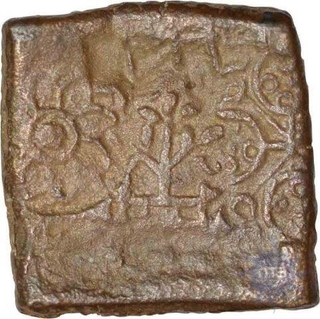 Punch marked coin Copper Coin of City state of Eran.