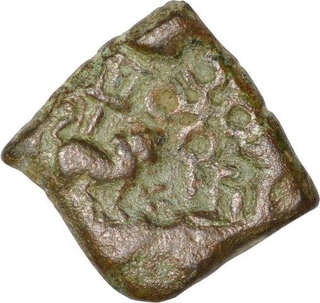 Copper Coin of Ujjaini Region.