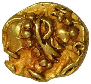 Gold Fanam Coin of Western Gangas.