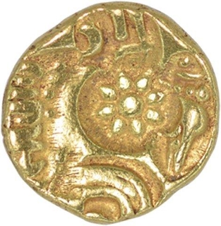 Gold Pagoda Coin of Singhana Deva of Yadavas of Devagiri.