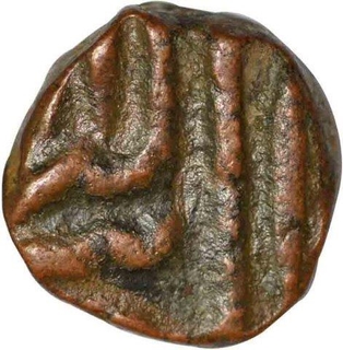 Copper One Third Falus Coin  of Ali Adil Shah I of Bijapur Sultanate.