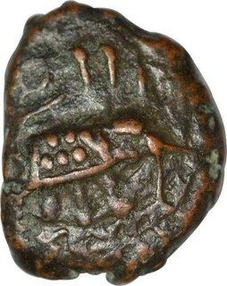 Copper Quater Paisa Coin of Tipu sultan of Khaliqabad mint of mysore.