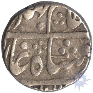 Silver One Rupee Coin of Bundi State.