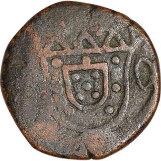 Copper Quarter Tanga Coin of Joseph I of Indo Portugues.