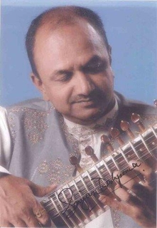 Autograph of Sanjay Deshpande of  Multifaceted and Versatile Sitar Player.