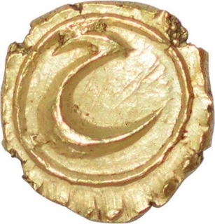 Gold Fanam  Coin of Tippu Sultan of Patan Mint  of Mysore kingdom.