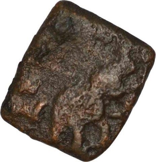 Copper Coin of Damabhadra of Kingdom of Vidarbha of Bhadra and  Mitra Dynesty .