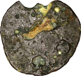 Potin Coin of Pulumavi of Banavasi Region of Satavahana Dynasty.