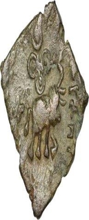 Copper Coin of Satkarni I of Satavahanas Dynasty.