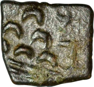 Copper Coin of Satkarni I of Satavahanas Dynasty.