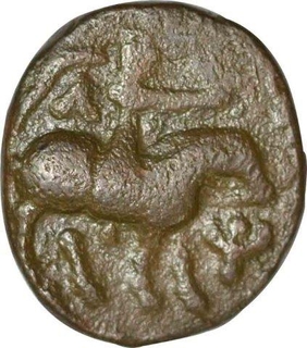 Billion Drachma Coin of Azes II of Indo scythian.