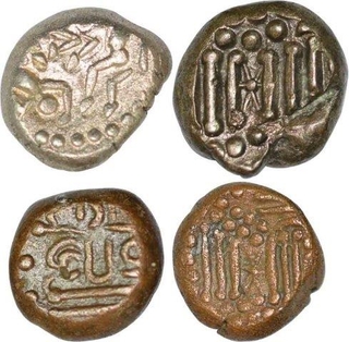 Billion and copper Coins  veghela s of gujarat of Malwa gadhiaya deravative coinage.