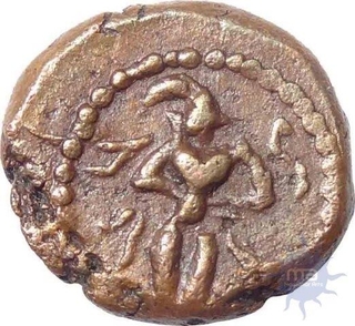 Copper Kasu Coin of Madurai Nayakas.