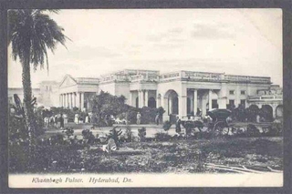 Picture Post Card of Khanabagh Palace.