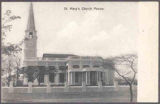 Picture Post Card of St. Mary's Church.