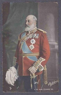 Picture Post Card of His Ministry of King Edward VII.