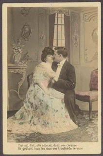 Picture Post Card of Romantic.