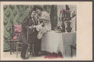 Picture Post Card of Romantic.