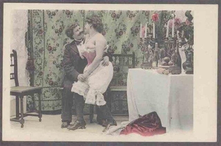 Picture Post Card of Romantic.