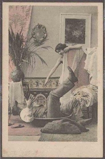 Picture Post Card of Erotica.