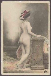 Picture Post Card of Erotica.