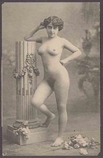 Picture Post Card of Erotica.