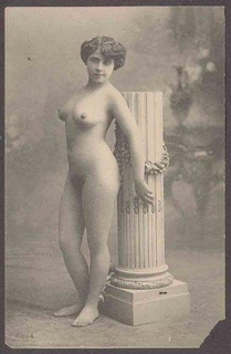 Picture Post Card of Erotica.