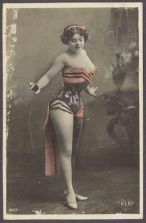 Picture Post Card of Erotica.