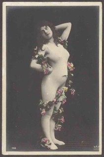 Picture Post Card of Erotica.