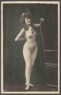 Picture Post Card of Erotica.