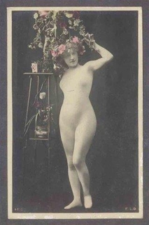 Picture Post Card of Erotica.